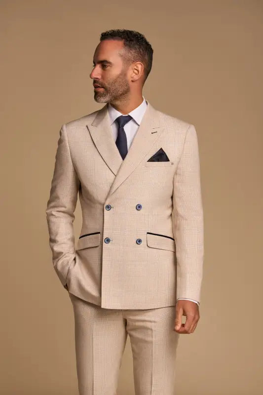 Cavani Caridi – Jakke Beige Dobbeltspent