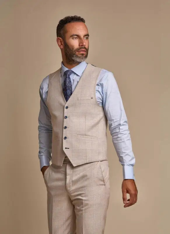 Cavani Caridi – Vest Beige