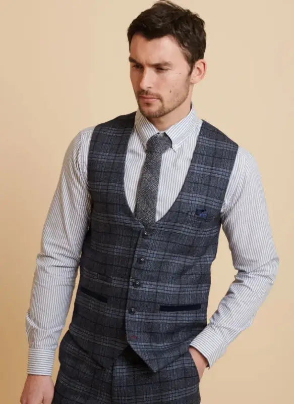 Marc Darcy – Vest Andy Ternet Blå