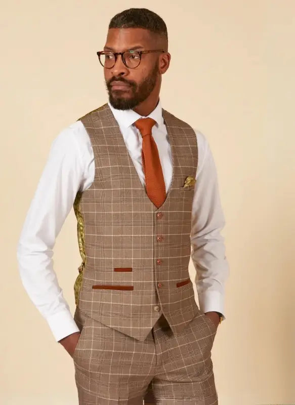 Marc Darcy – Vest Ray Ternet Beige