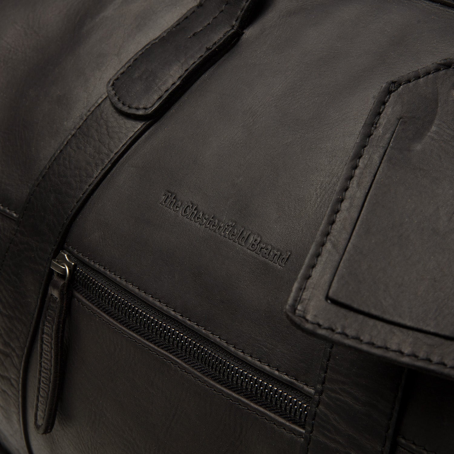 Læder Weekendtaske - The Chesterfield Brand Portsmouth Sort