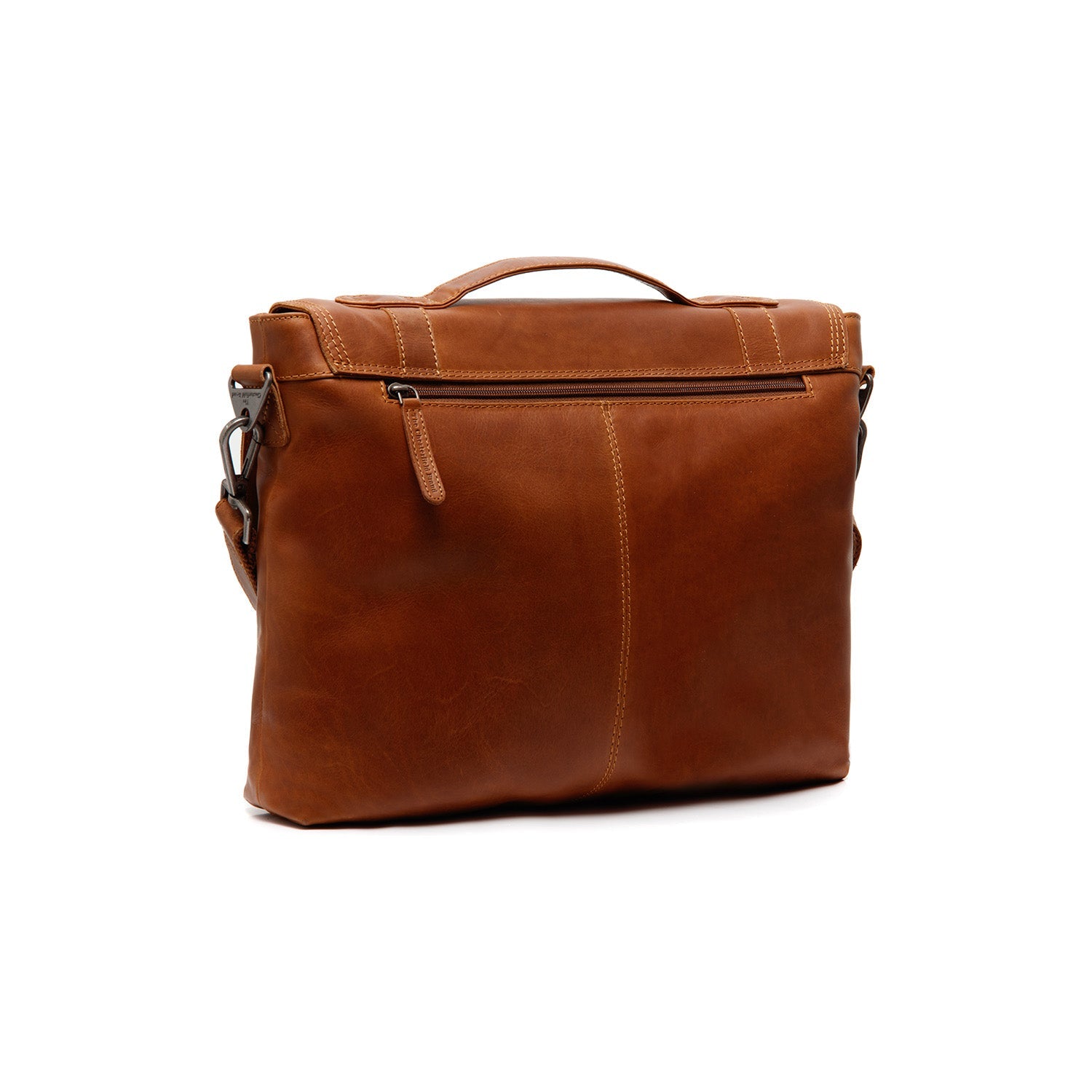 Læder Laptop Taske - The Chesterfield Brand Veneto Cognac