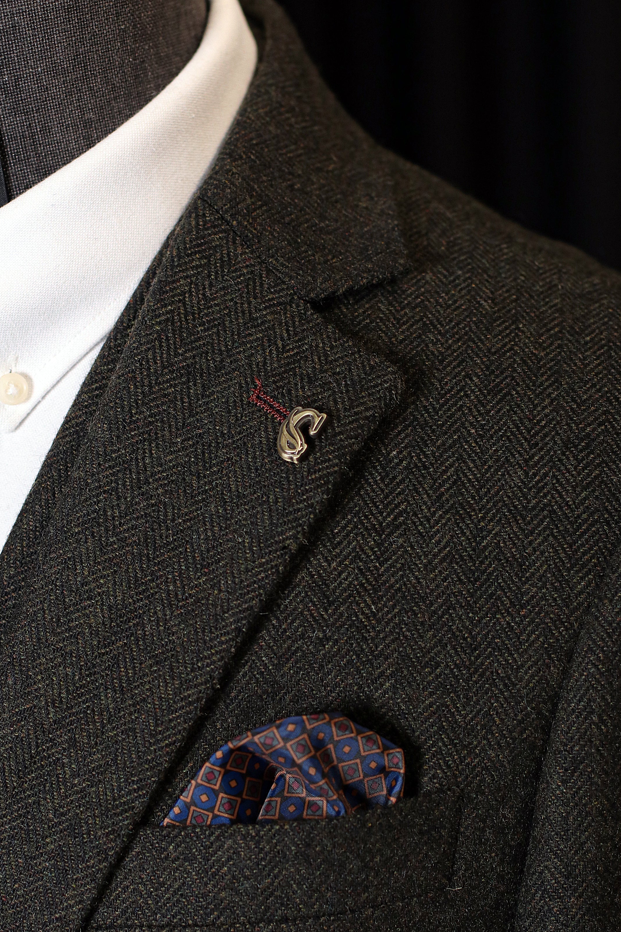 CASTLESON Chief – Jakke Olive Tweed