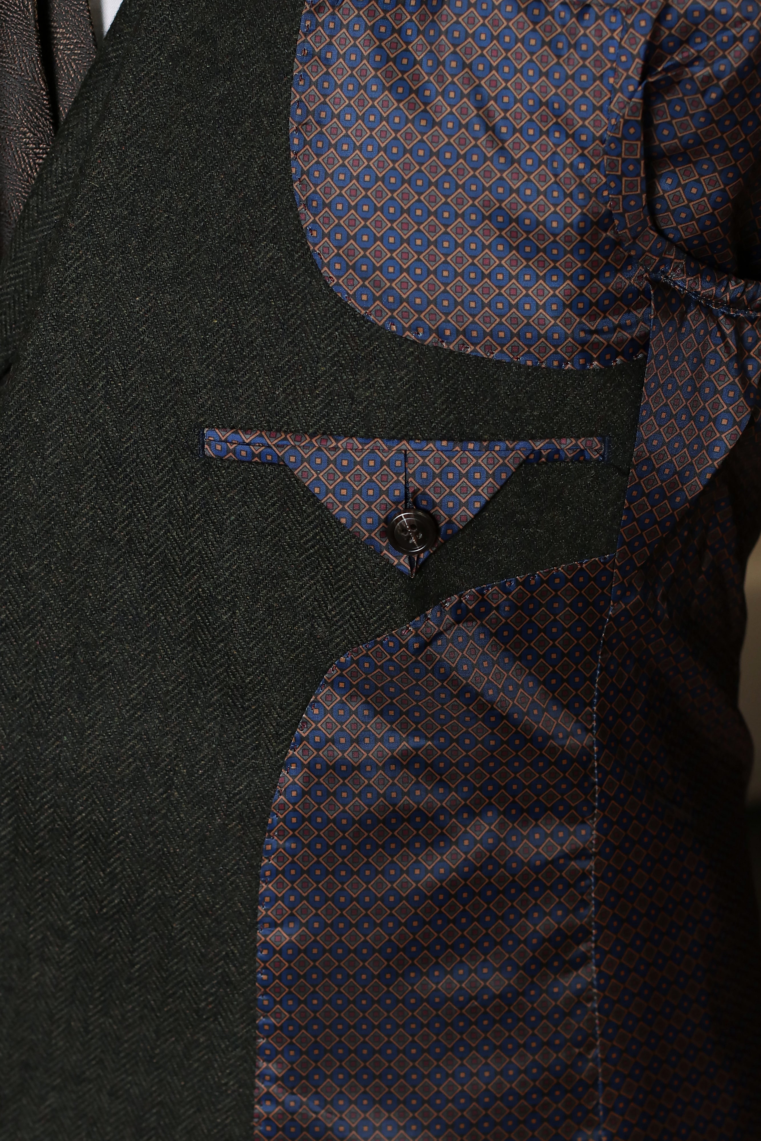 CASTLESON Chief – Jakke Olive Tweed