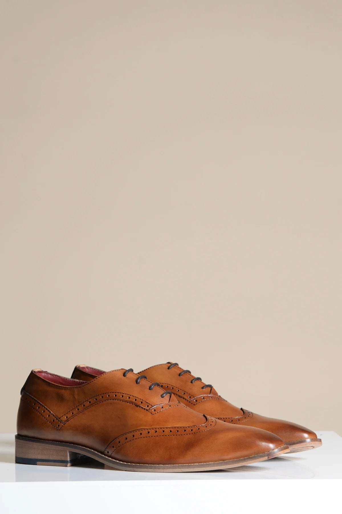 Brune lædersko Marc Darcy Dawson - Wingtip brogue - schoenen