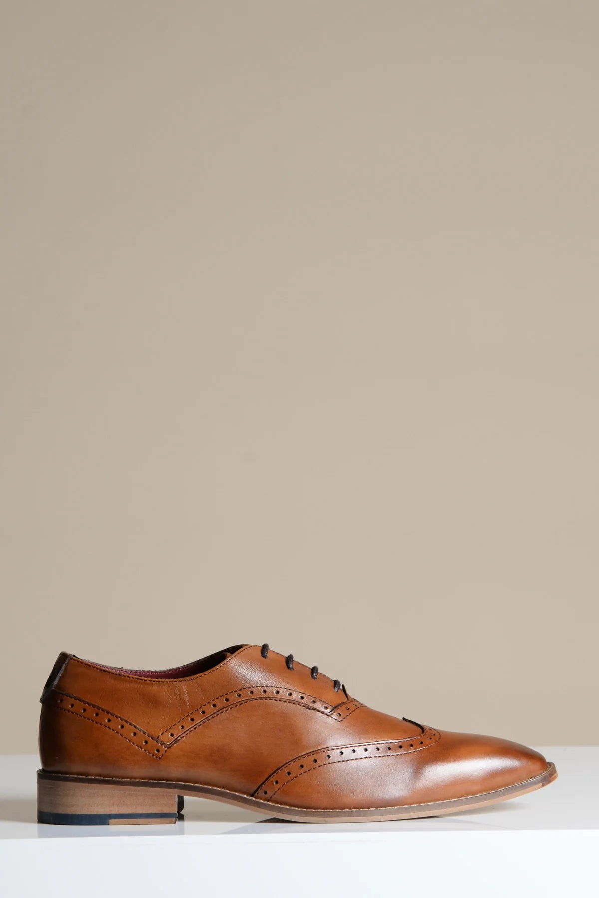 Brune lædersko Marc Darcy Dawson - Wingtip brogue - schoenen