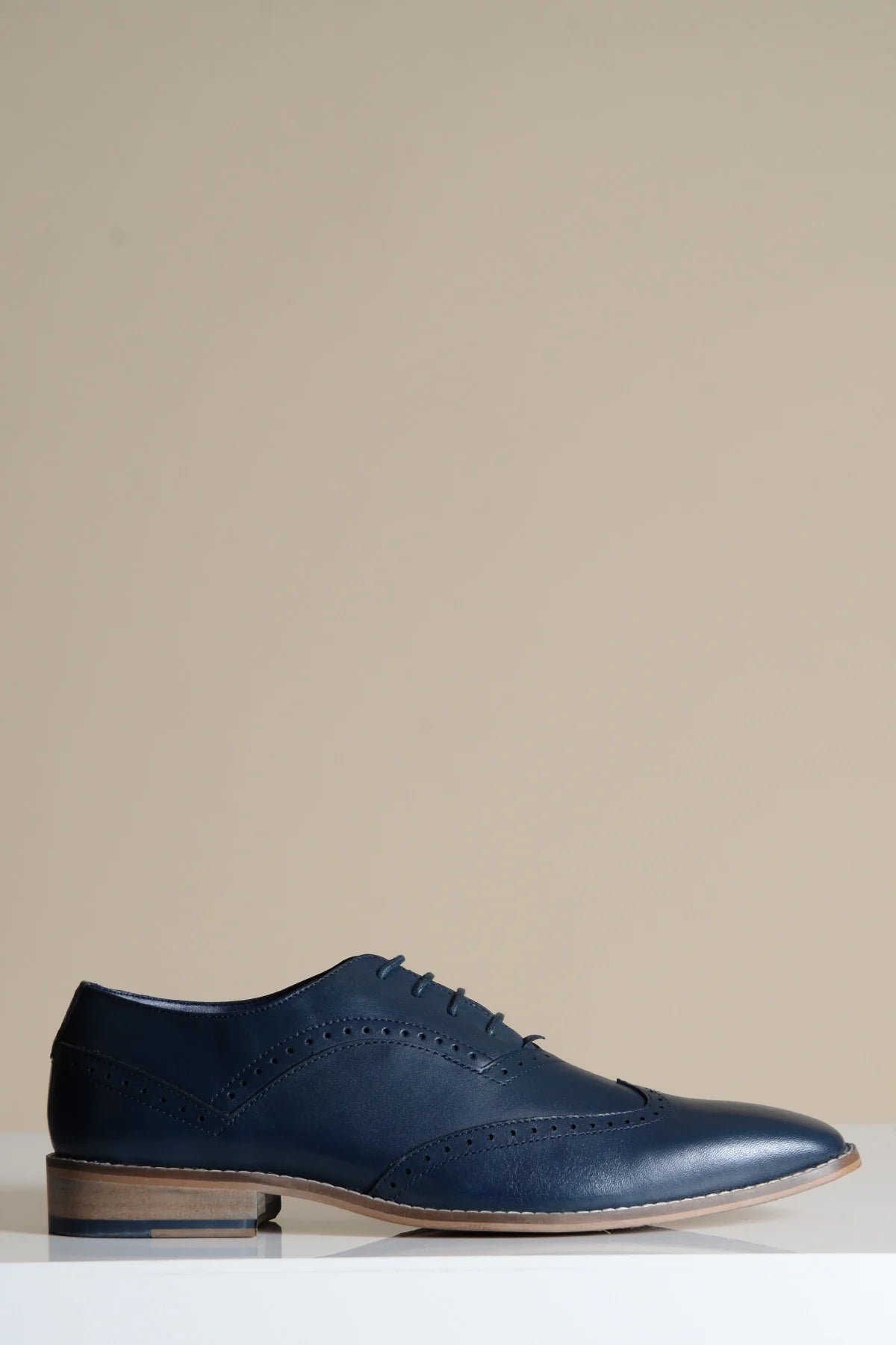 Navy lædersko Marc Darcy Dawson - Wingtip brogue - schoenen