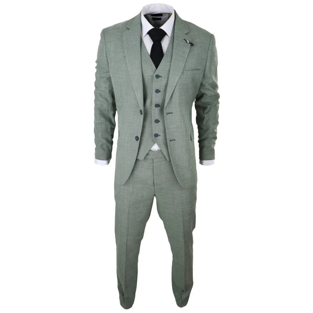 Tredelt kostume Cavani Sage slim fit jakkesæt 5
