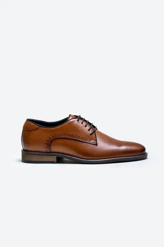 Cavani Madrid Sko Tan - Wingtip Brogue - schoenen