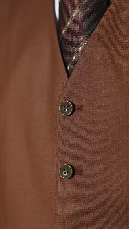 CASTLESON Admiral – Tredelt Jakkesæt Til Herrer, Ternet Navy/Tan Mix & Match