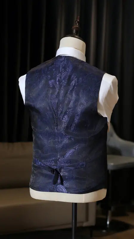 CASTLESON Phantom – Tredelt Jakkesæt Til Herrer Grå Mix & Match