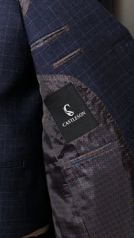 CASTLESON Phantom – Tredelt Jakkesæt Til Herrer Navy