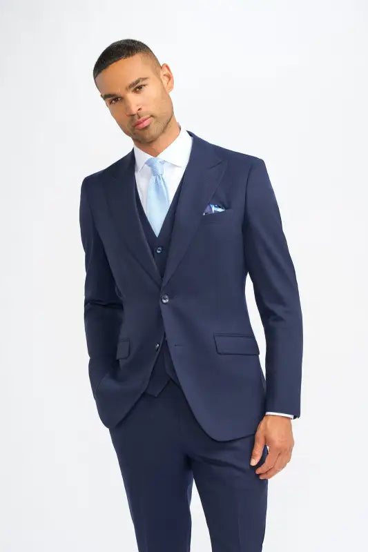 Cavani James – Jakke Navy i Super 130’s Uld - Jakke