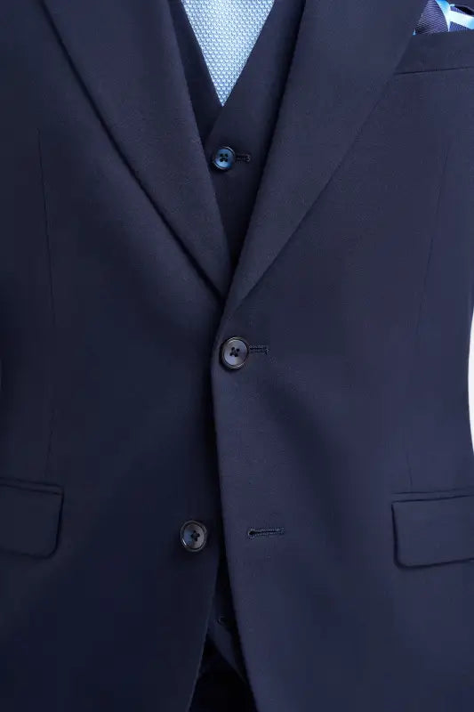 Cavani James – Jakke Navy i Super 130’s Uld - Jakke