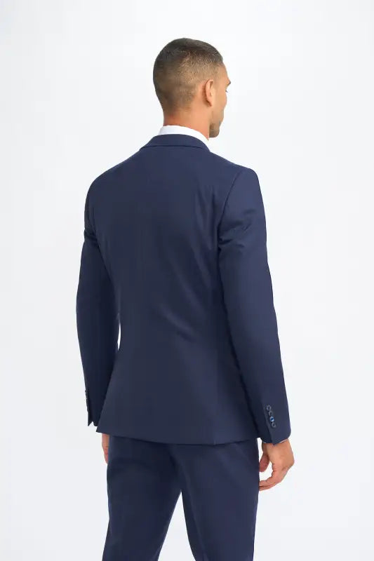 Cavani James – Jakke Navy i Super 130’s Uld - Jakke