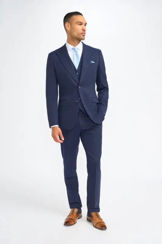 Cavani James – Jakke Navy i Super 130’s Uld - Jakke