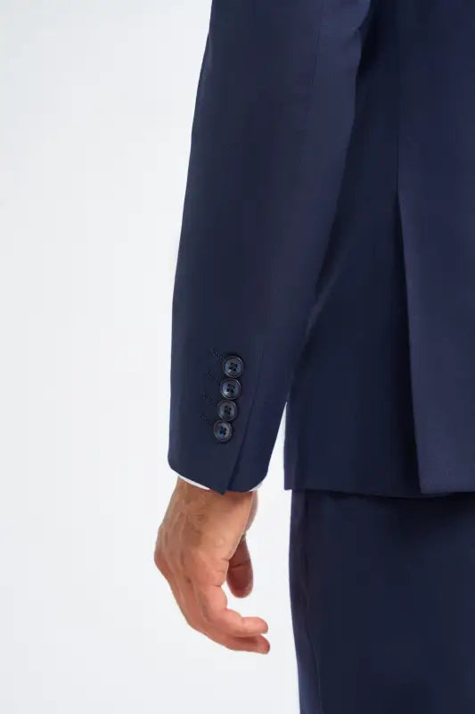 Cavani James – Jakke Navy i Super 130’s Uld - Jakke