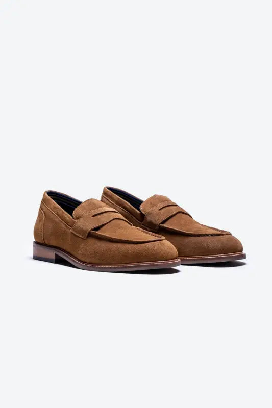 Cavani Jordan Suede Loafers - Lysbrun - schoenen