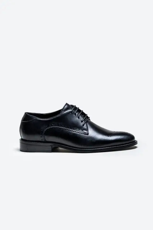 Cavani Madrid Sko Sort - Wingtip Brogue - schoenen