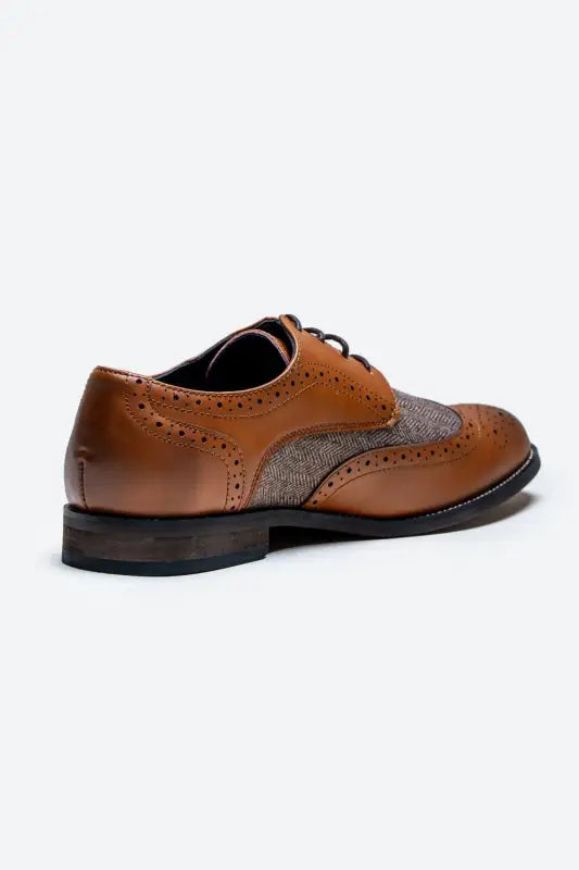 Cavani Oliver Tweed Sko - Brun - schoenen