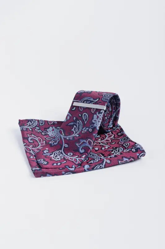 Cavani - Vin Marine Paisley Slips sæt - gentleman set