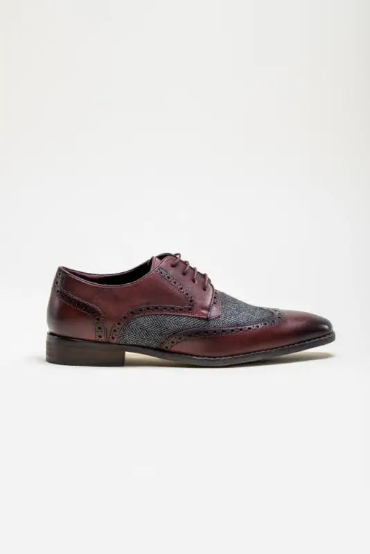 Faro Tweed Sko Bordo | Cavani Faro Bordo - schoenen