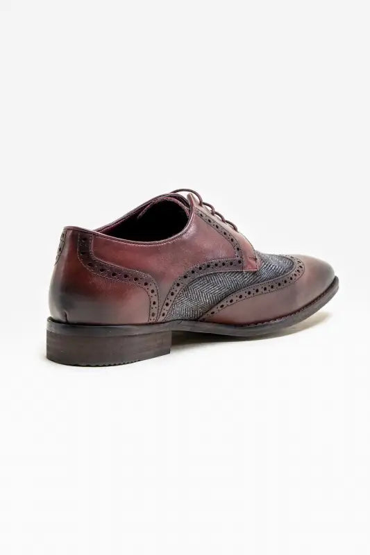 Faro Tweed Sko Bordo | Cavani Faro Bordo - schoenen