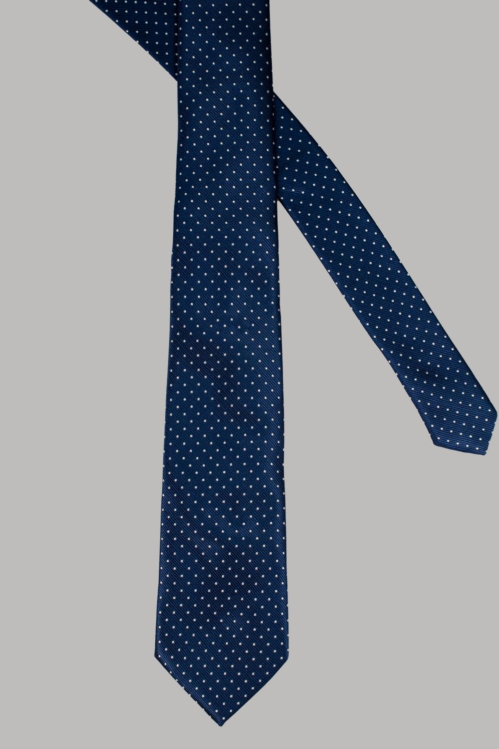 Slipsesæt Navy Dots - Cavani - gentleman set