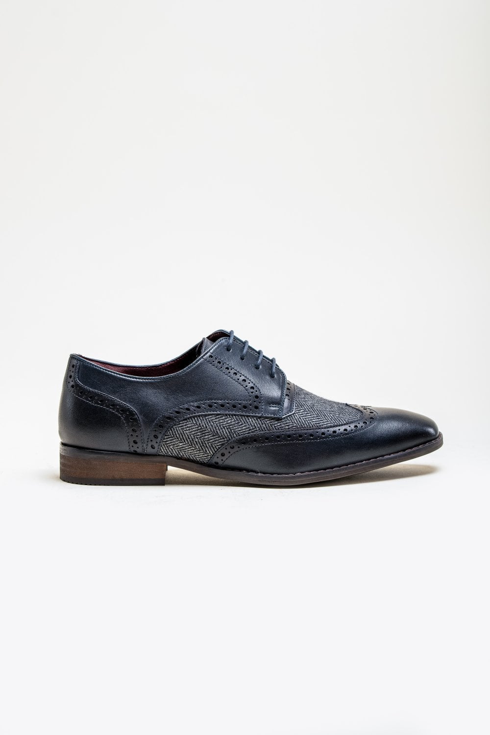 Cavani Faro Tweed Sko - Navy - schoenen