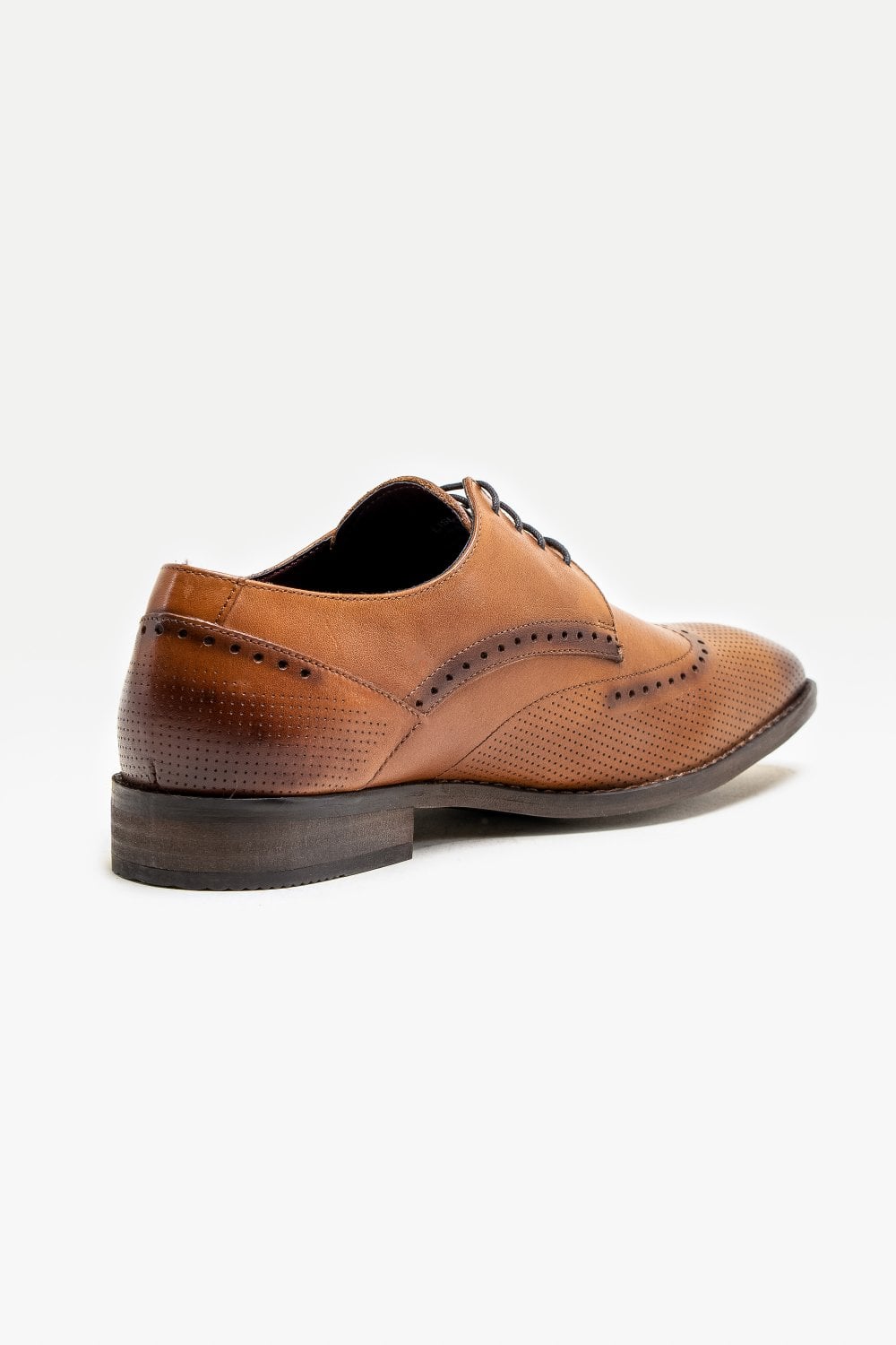 Cavani Lisbon Sko Lys Brun - Wingtip Brogue - schoenen