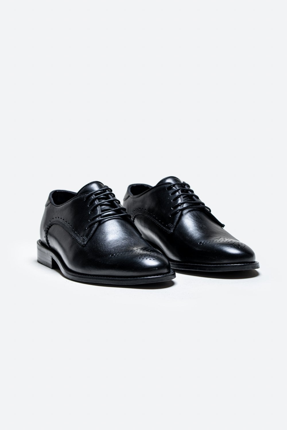 Cavani Madrid Sko Sort - Wingtip Brogue - schoenen