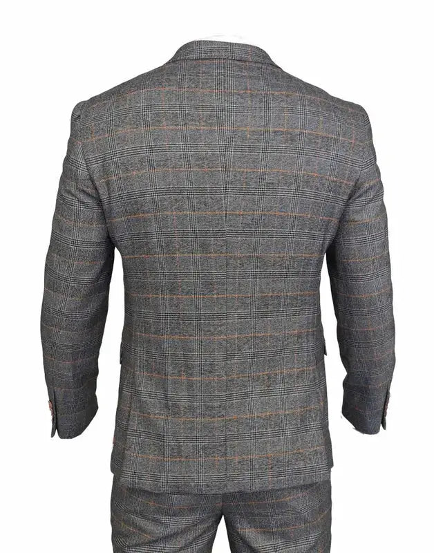 Jakkesæt Med Vest - Jenson Grey Mix og Match