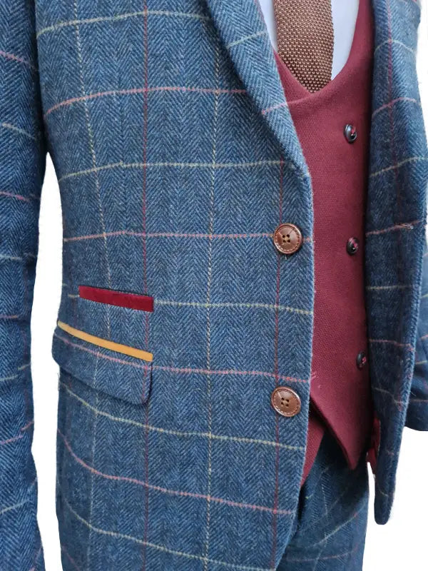 3 - delt herrejakkesæt Tweed Eton - Mix & Match