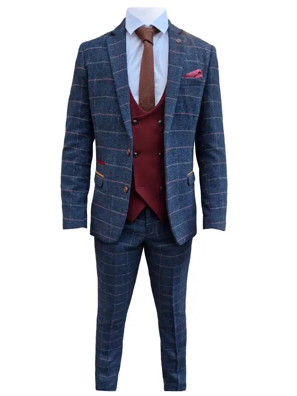 3 - delt herrejakkesæt Tweed Eton - Mix & Match