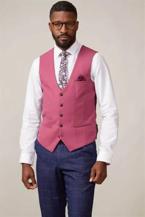 Kelvin Berry Vest - Enkelt Brystet - Gilet