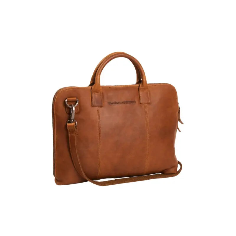 Læder Laptop Taske - The Chesterfield Brand Harvey Cognac