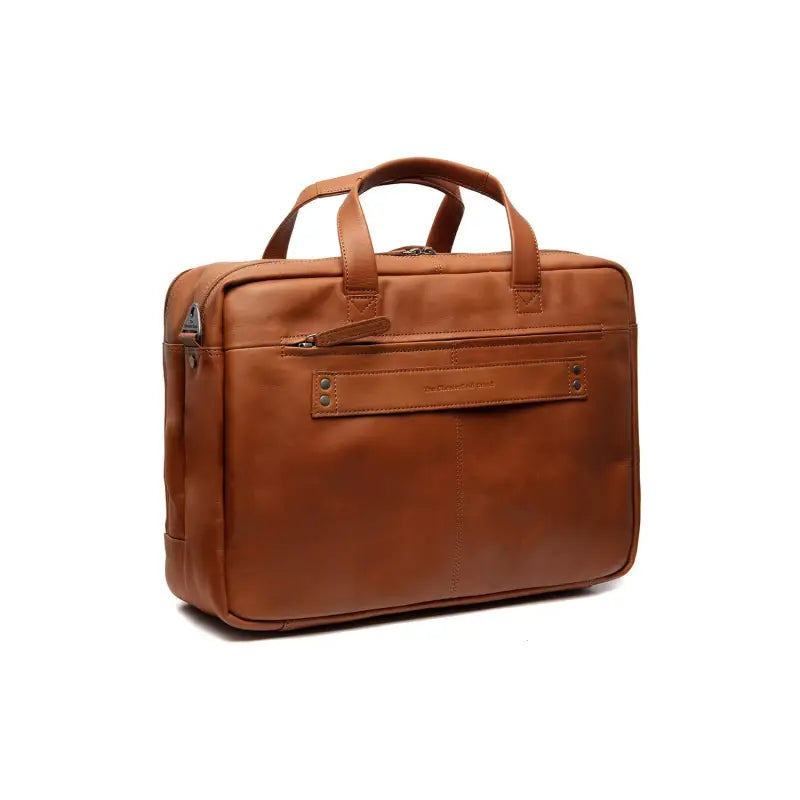 Læder Laptop Taske - The Chesterfield Brand Ryan Cognac