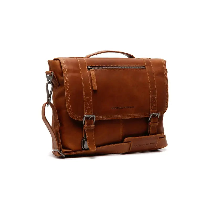 Læder Laptop Taske - The Chesterfield Brand Veneto Cognac