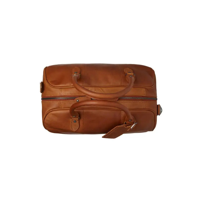 Læder Weekendtaske - The Chesterfield Brand Liam Cognac