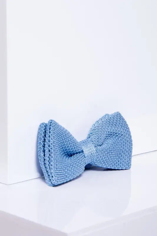 Bow Tie Marc Darcy Sky Blue Double Layer