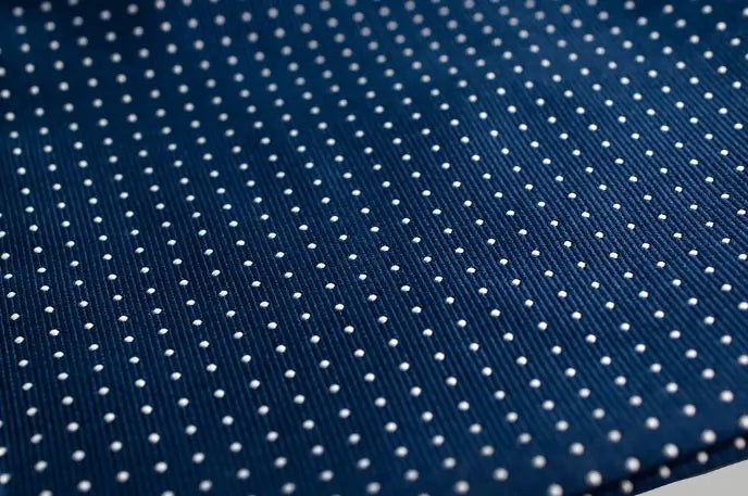 Slipsesæt Navy Dots - Cavani - gentleman set