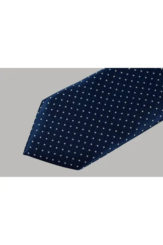 Slipsesæt Navy Dots - Cavani - gentleman set