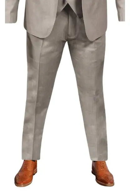 TAVERNY - Bukser Major Beige