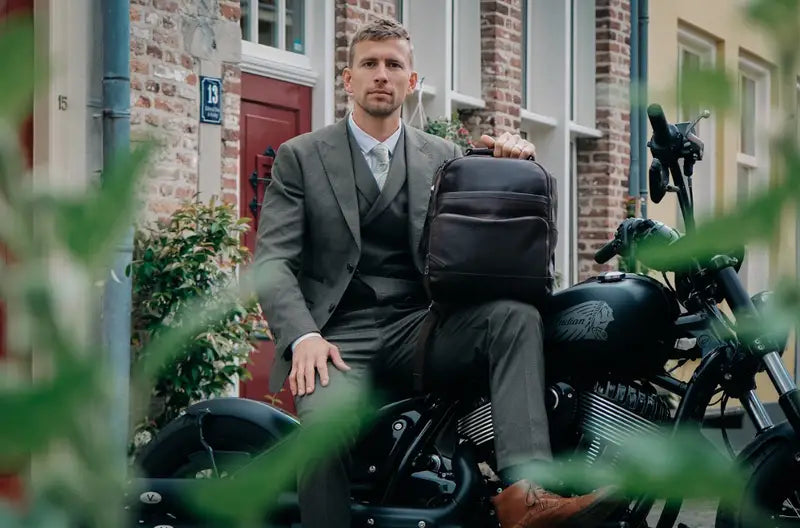 TAVERNY Salute - Jakkesæt Med Vest i Army Green