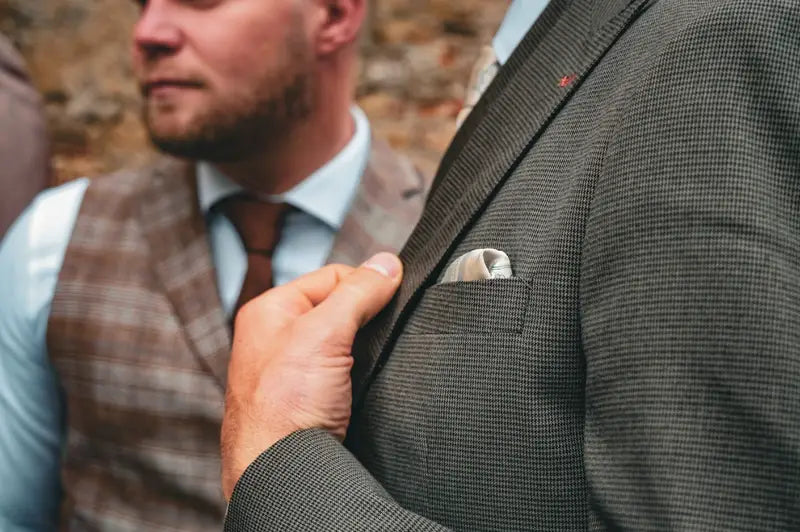 TAVERNY Salute - Jakkesæt Med Vest i Army Green