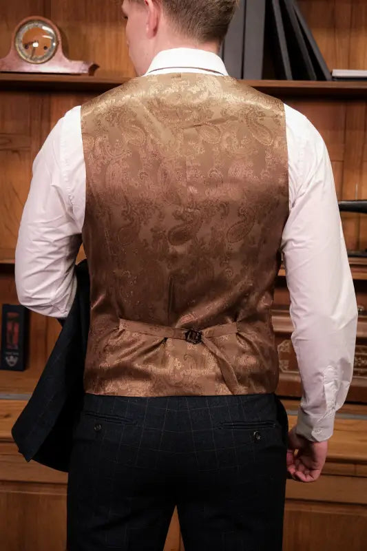 TAVERNY – Vest Admiral Ternet Marineblå