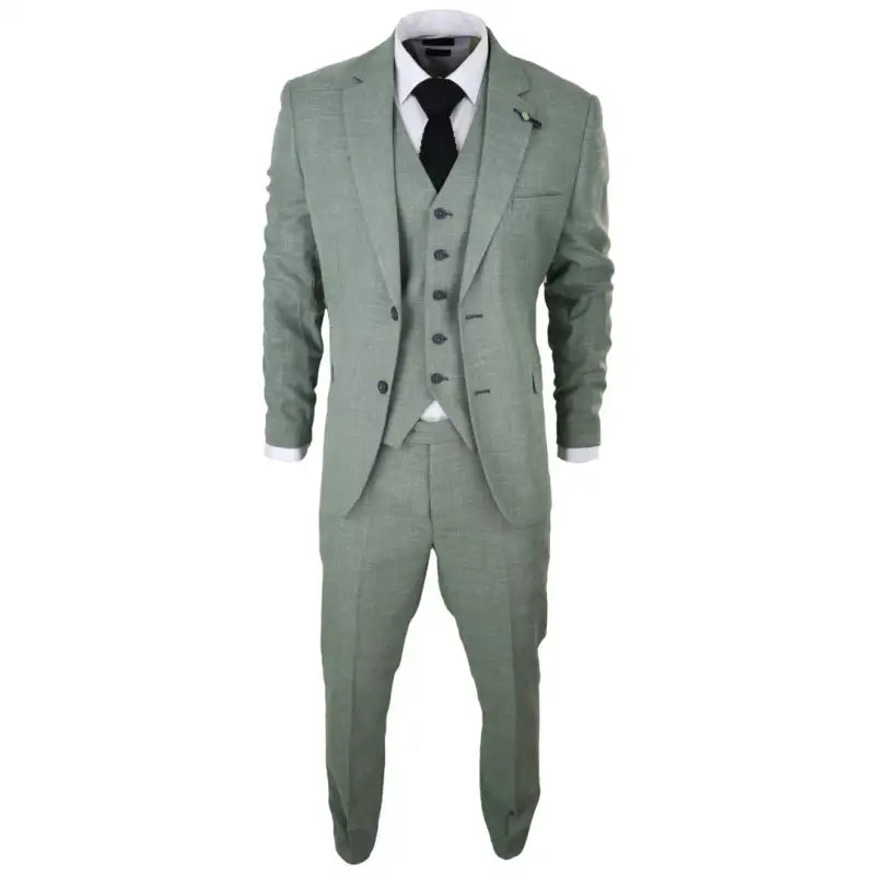 Tredelt Cavani Sage slim fit kostume - driedelig pak