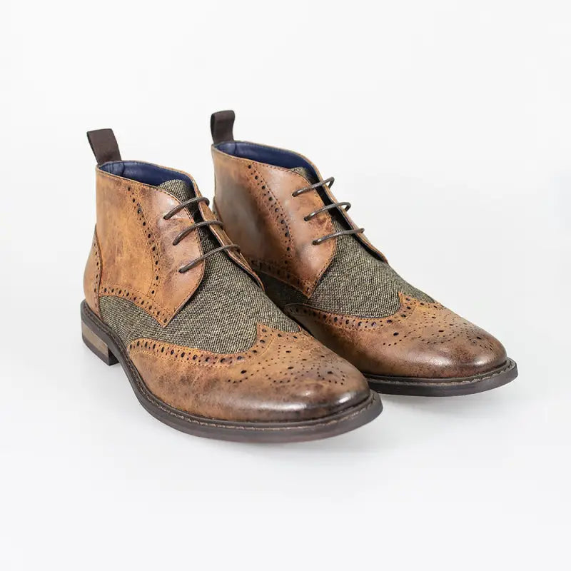 Braune Schnürstiefel | Cavani Curtis Schnürstiefel