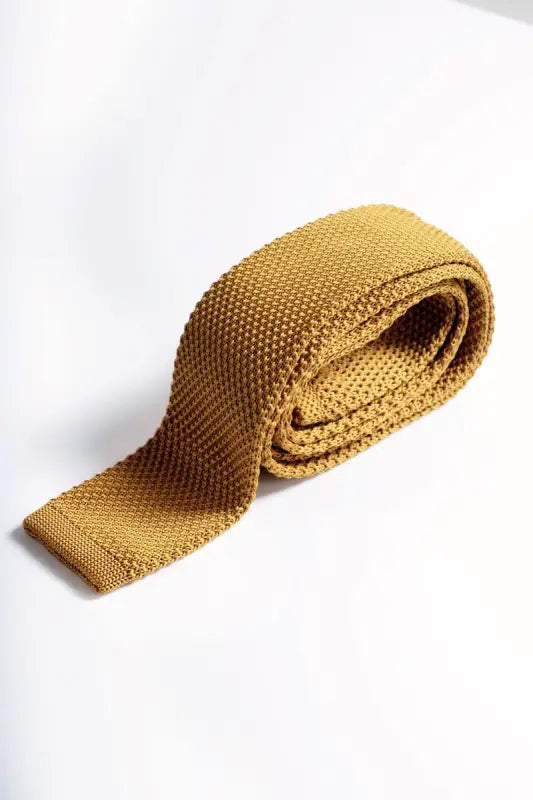 Slips Marc Darcy Mustard Knitted