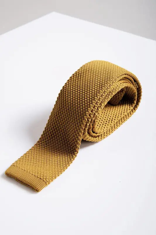 Slips Marc Darcy Mustard Knitted